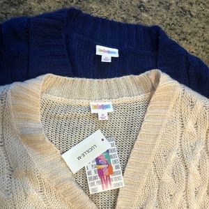 Two Lucille Cardigans!!  Great colors!! 🔥